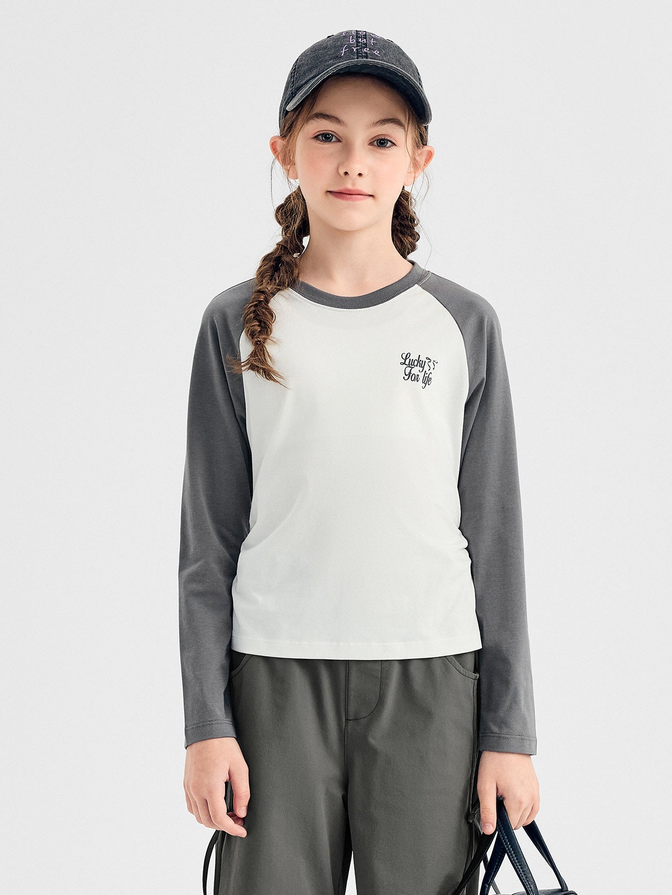 Balabala T-Shirt White And Gray