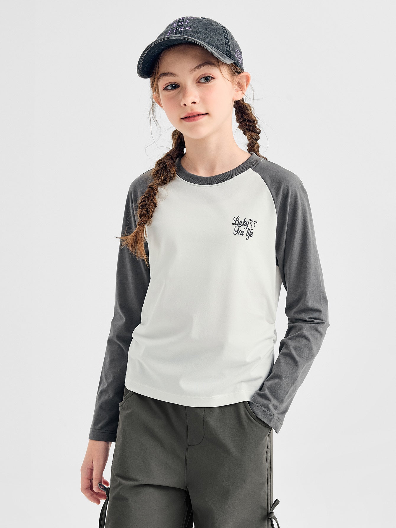 Balabala T-Shirt White And Gray