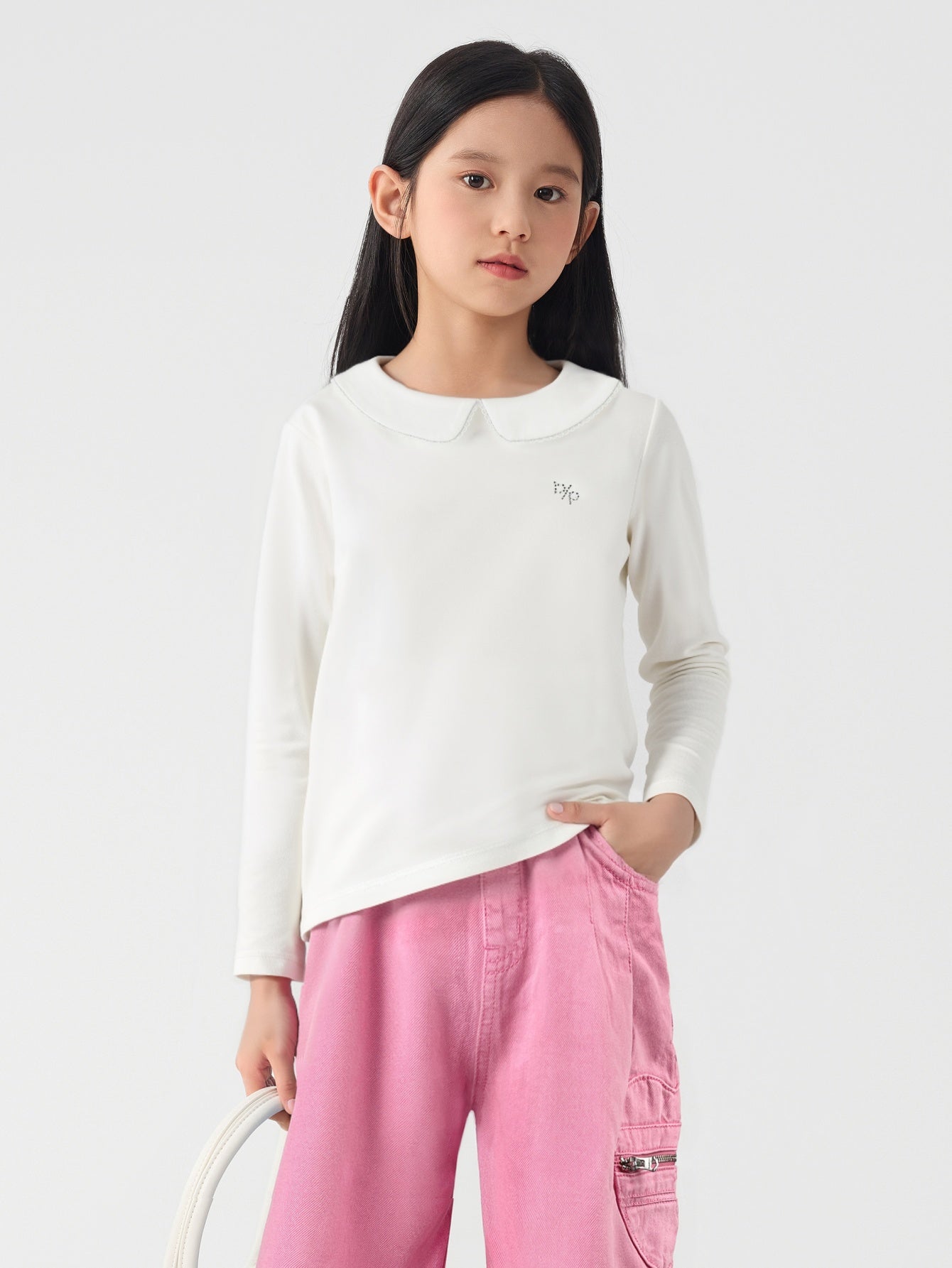 Balabala Long Sleeve T-Shirt White