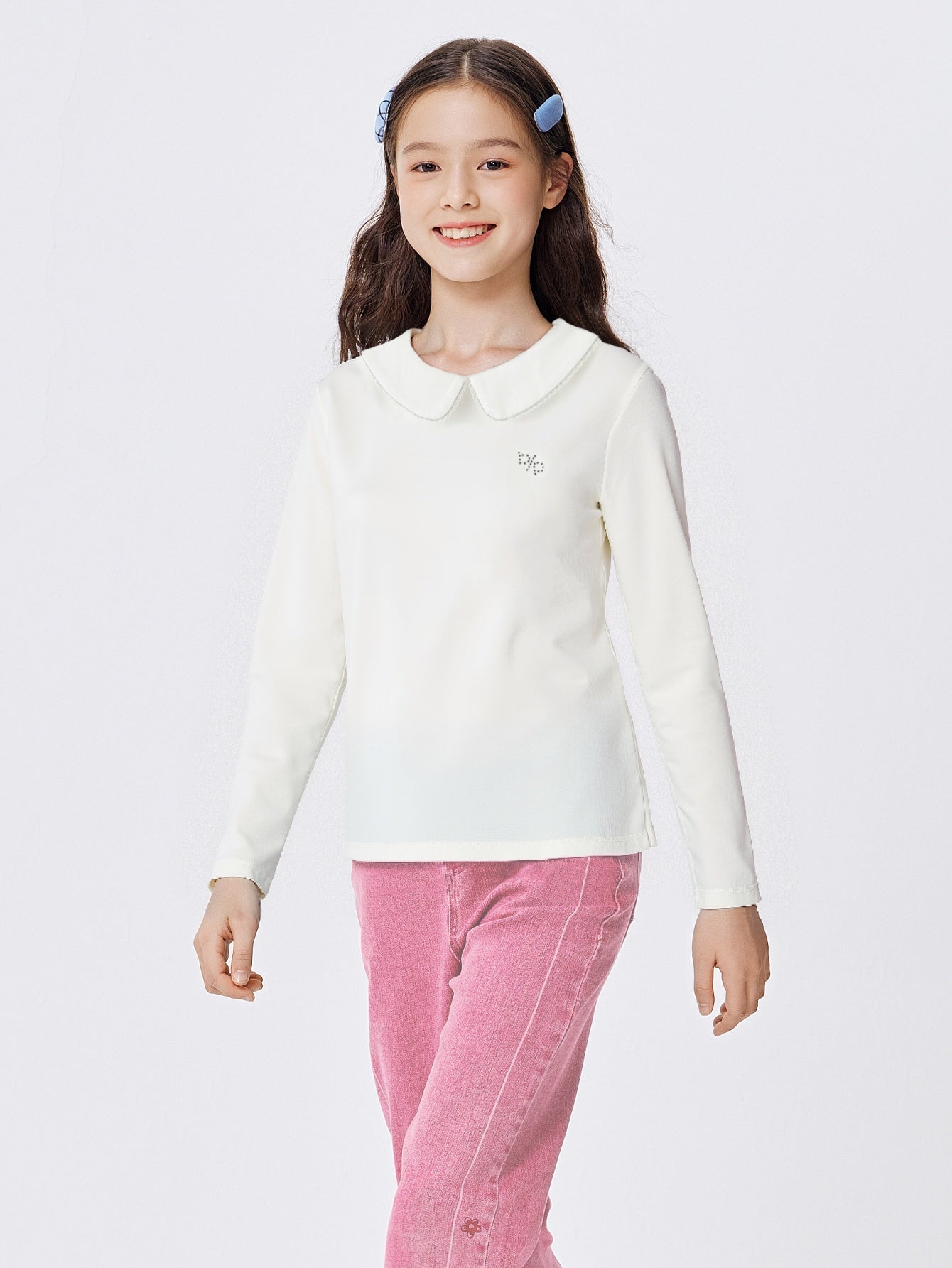 Balabala Long Sleeve T-Shirt White