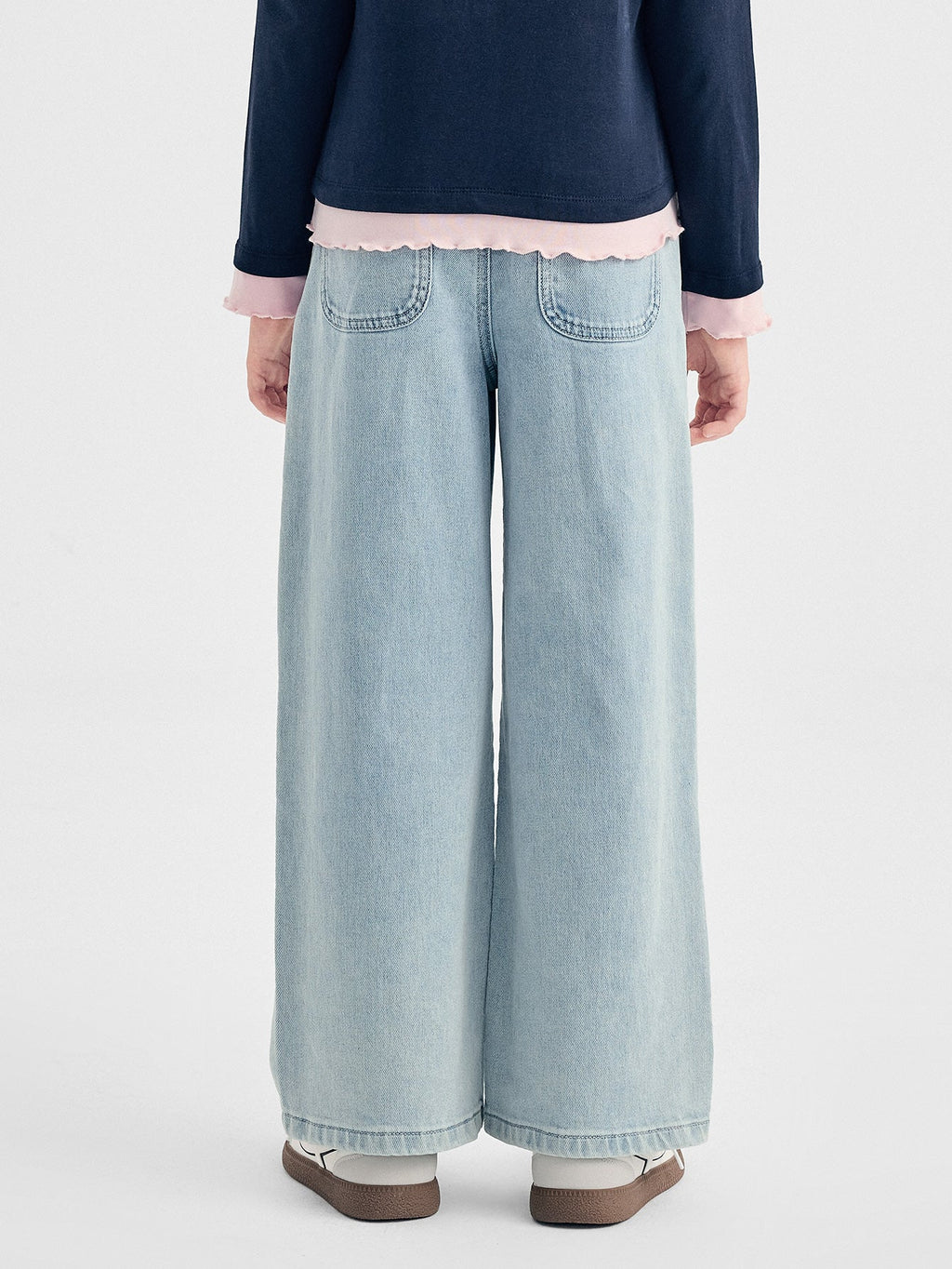Balabala Pants Light Wash Denim