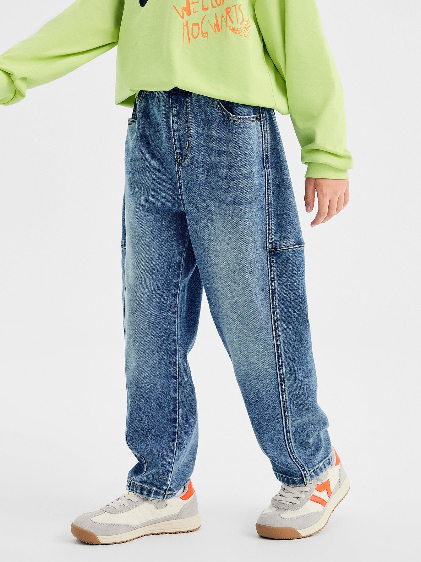 Balabala Pants Blue Denim