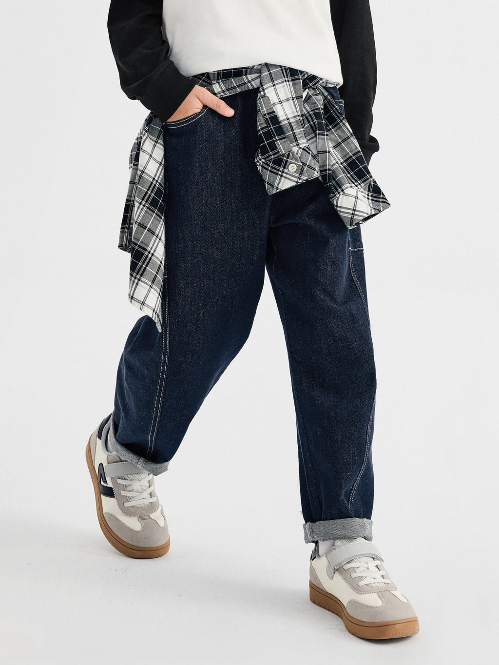 Balabala Pants Blue Denim