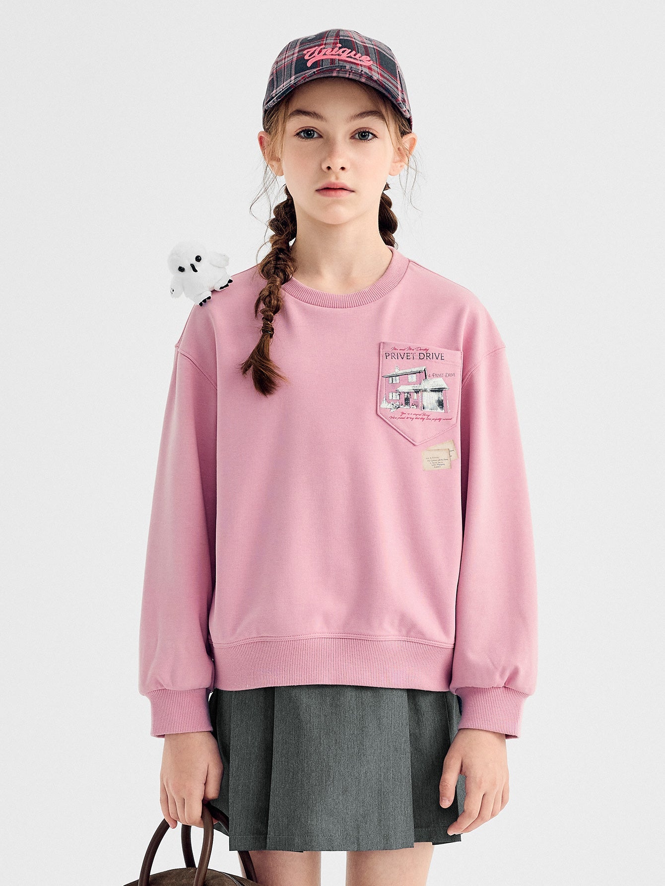 Balabala Hoodie Light Blue, Navy Blue, Off-White