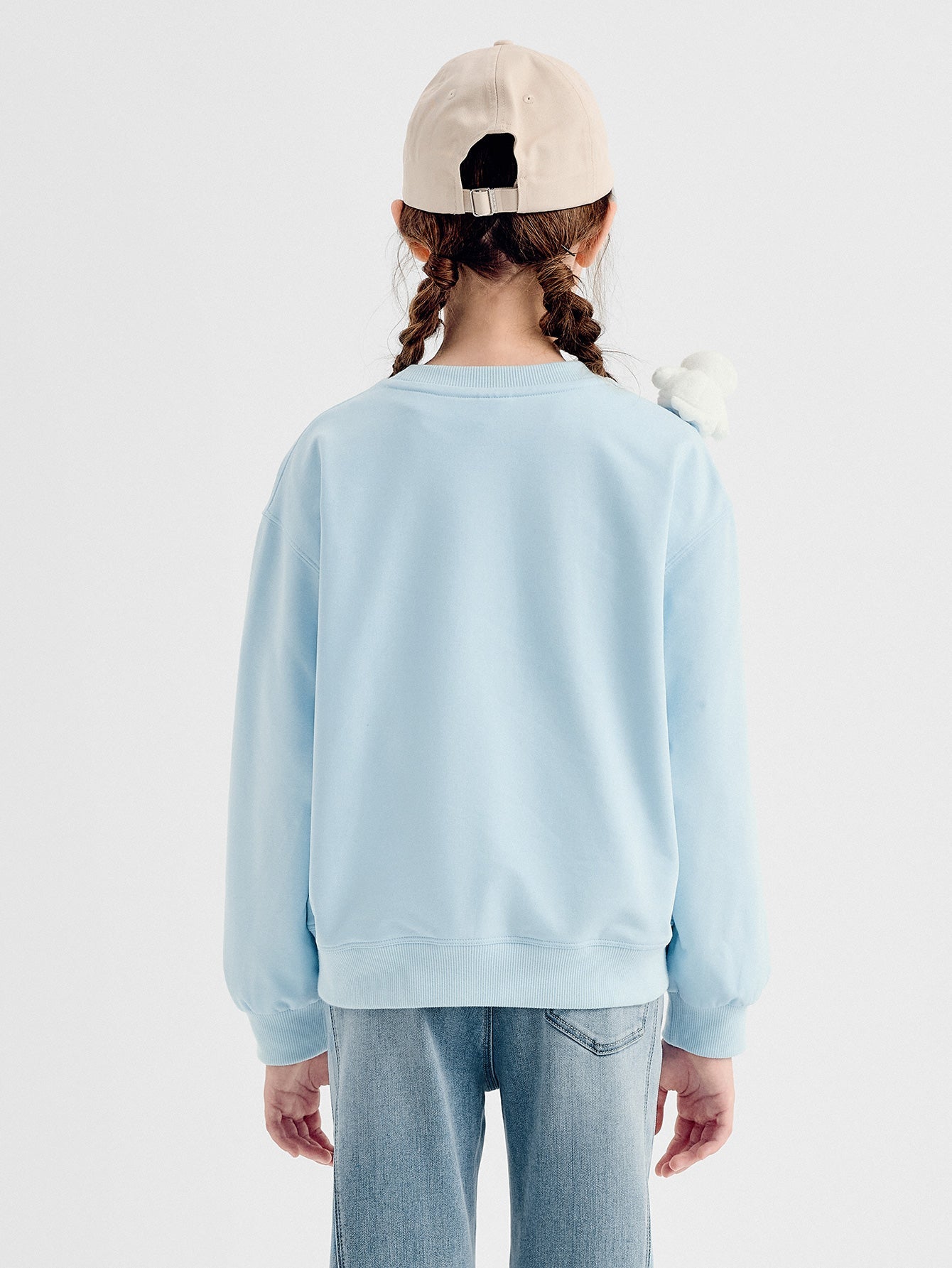 Balabala Hoodie Light Blue, Navy Blue, Off-White