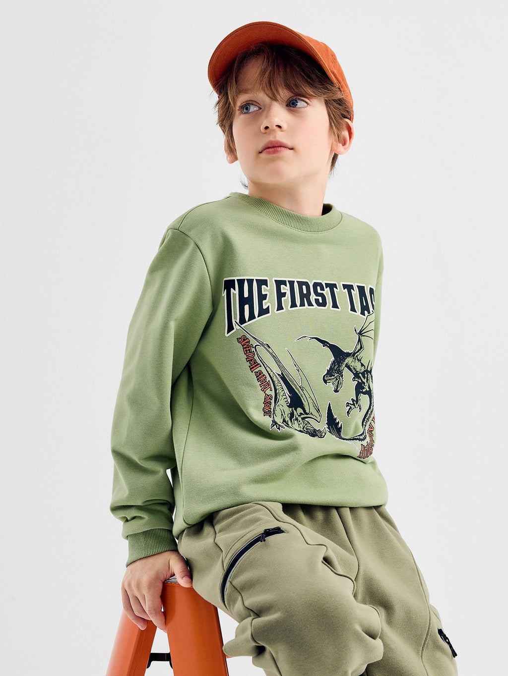 Balabala Sweatshirt Rust Orange