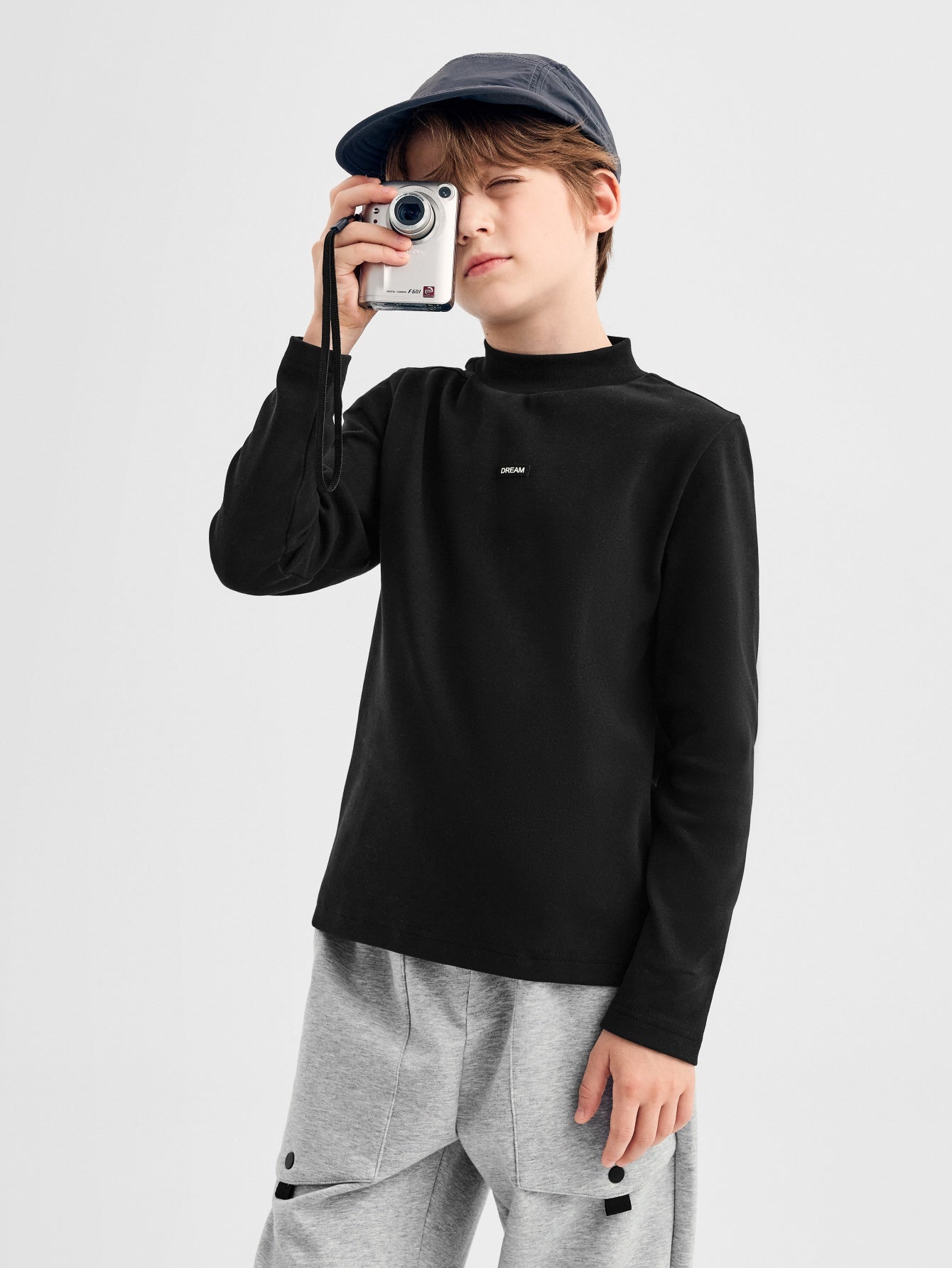 Balabala T-Shirt Black, White, Striped