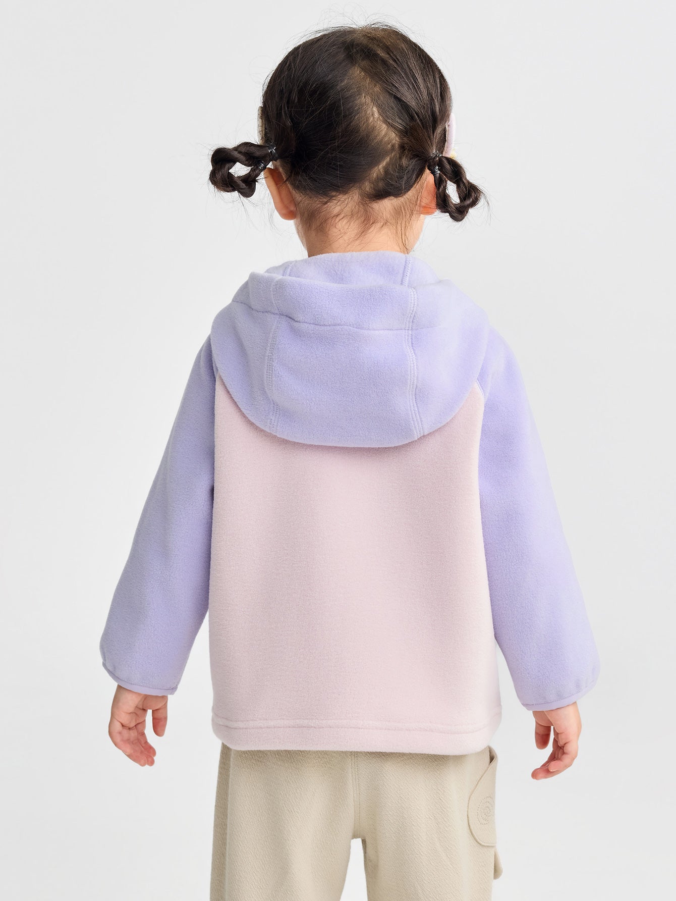Balabala Hoodie Black And Grey Fleece