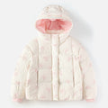 Balabala Girls Hooded Puffer Jacket Off-White