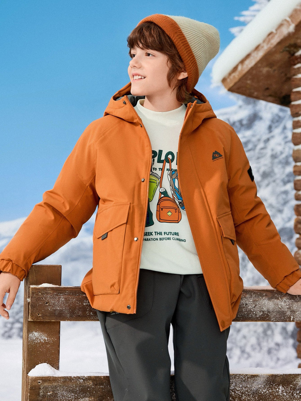 Balabala Coat Orange