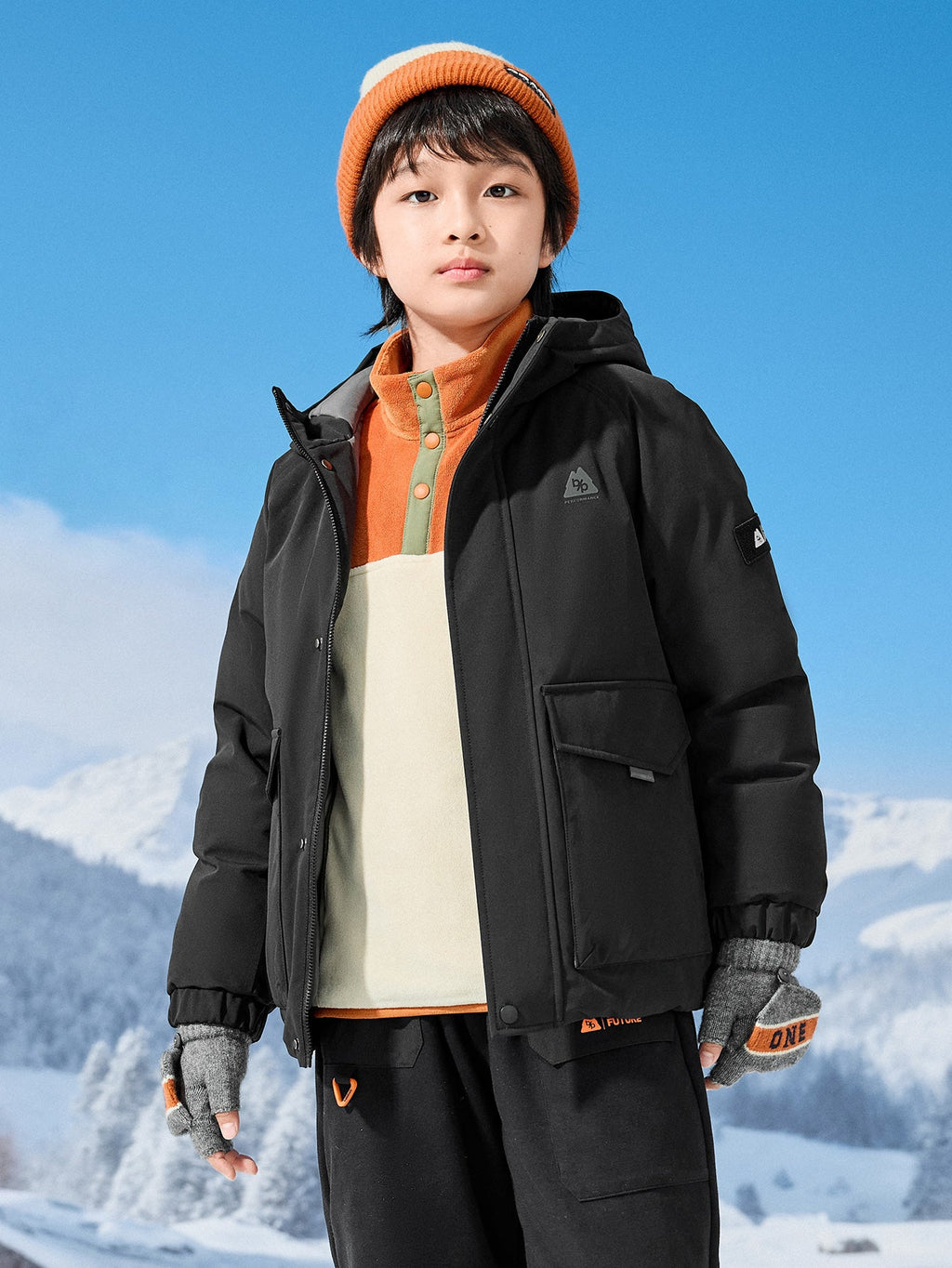 Balabala Coat Orange