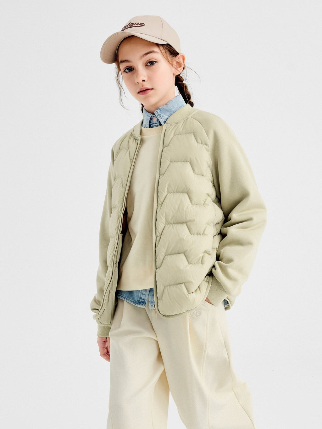 Balabala Jacket Pink | Beige