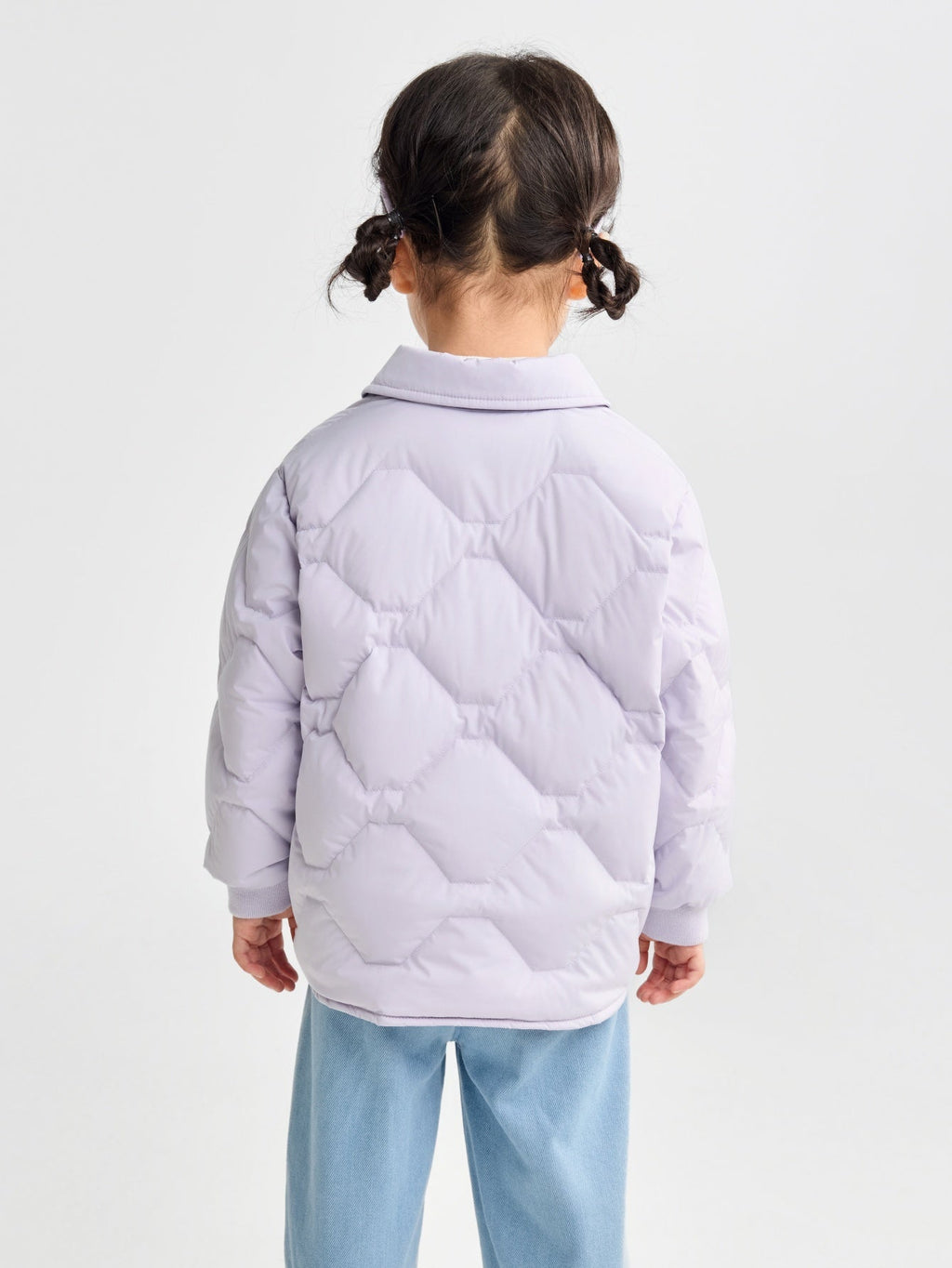 Balabala Down Jacket Black, Purple, Cream