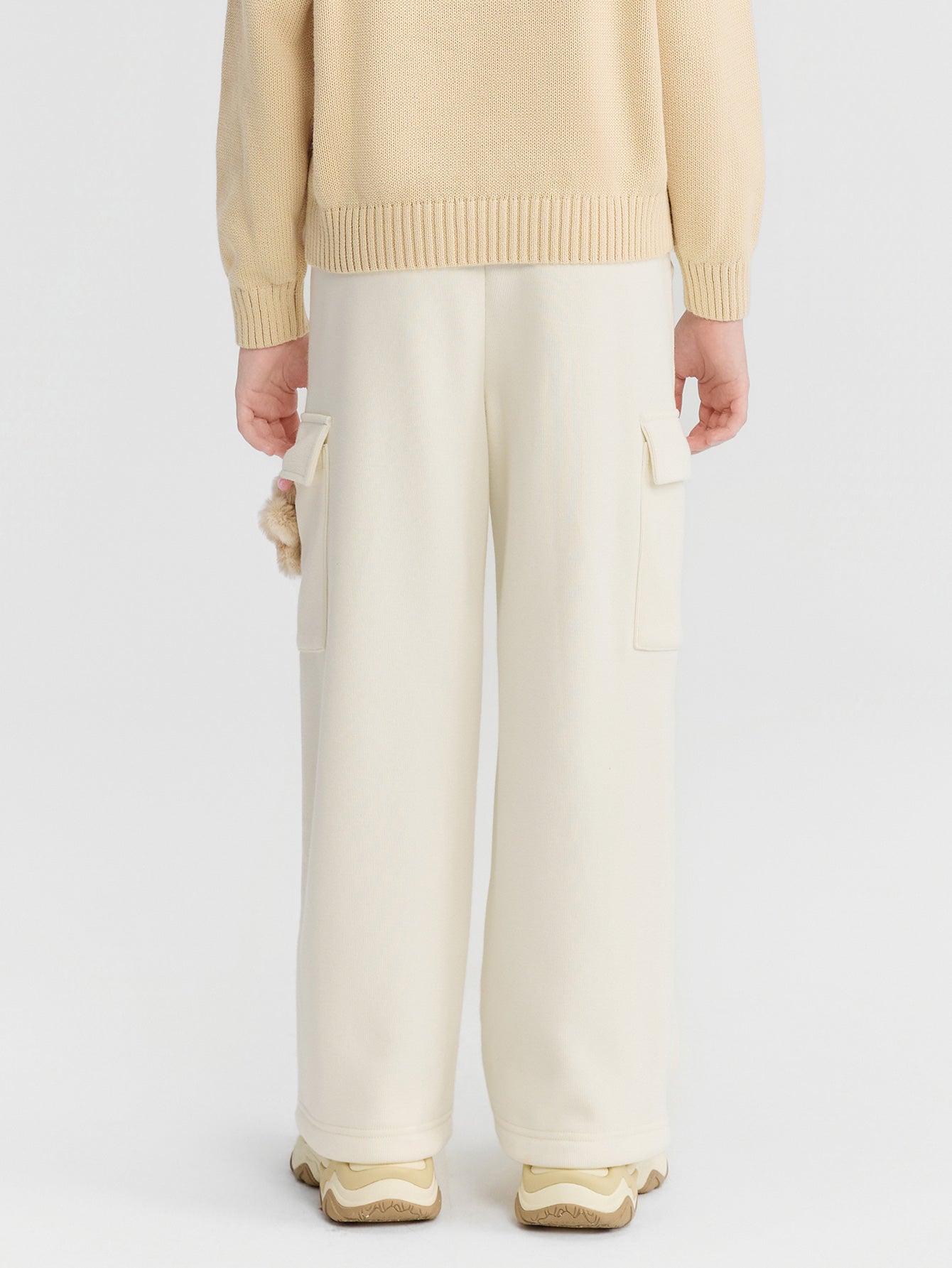 Balabala Pants Pink | Grey | Cream