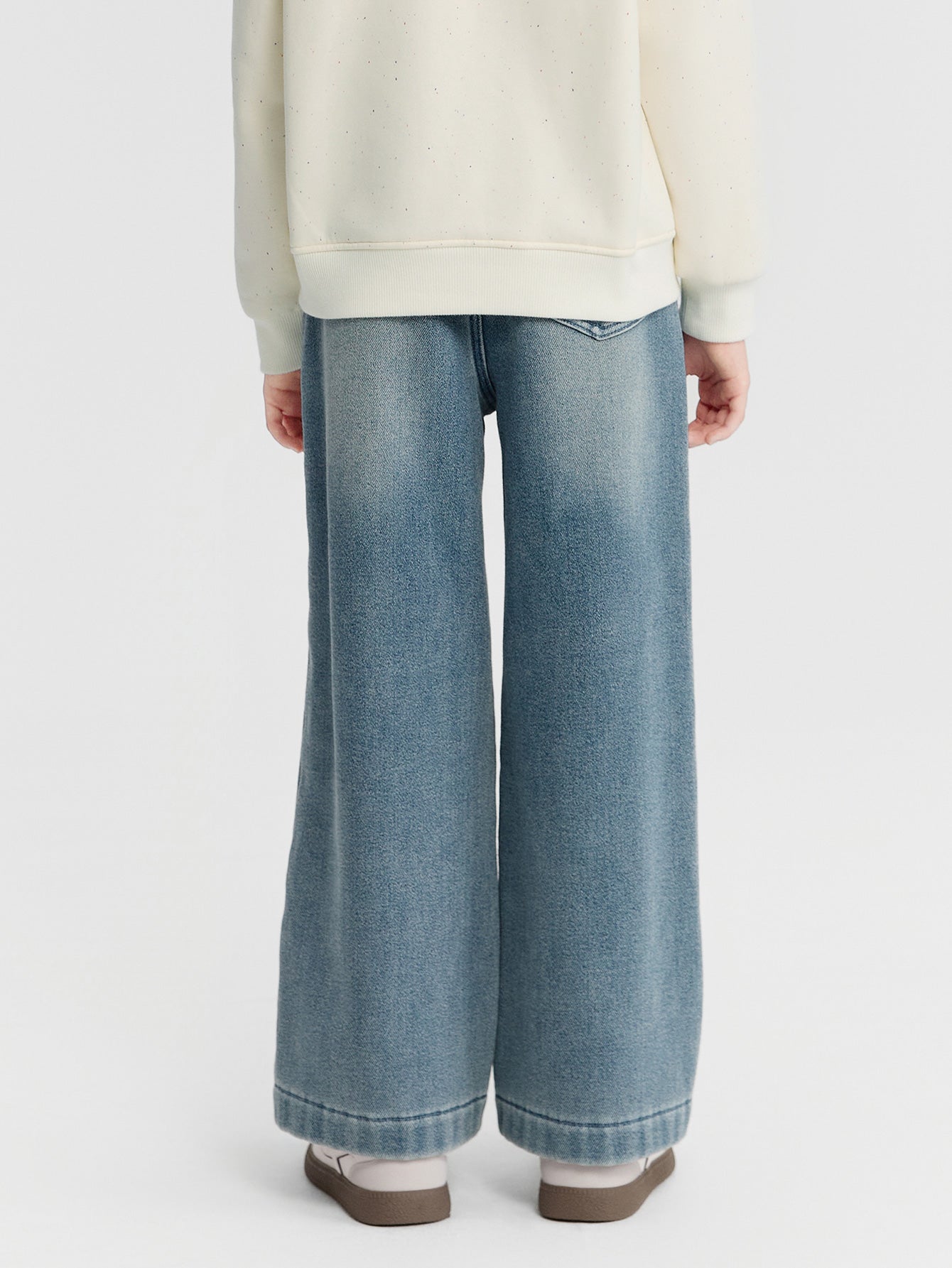 Balabala Pants Light Wash Denim