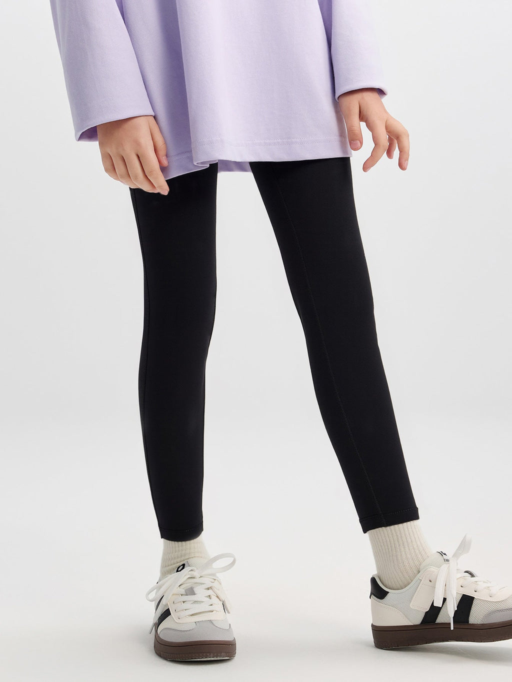 Balabala Leggings Black, Grey, Cotton Blend