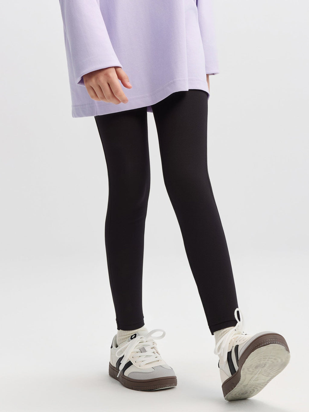 Balabala Leggings Black, Grey, Cotton Blend