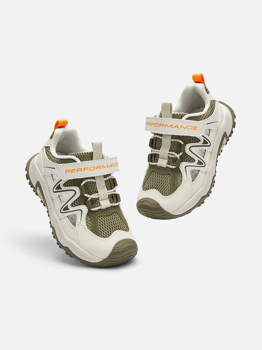 Balabala Kids Outdoor Sneakers Green Coffee
