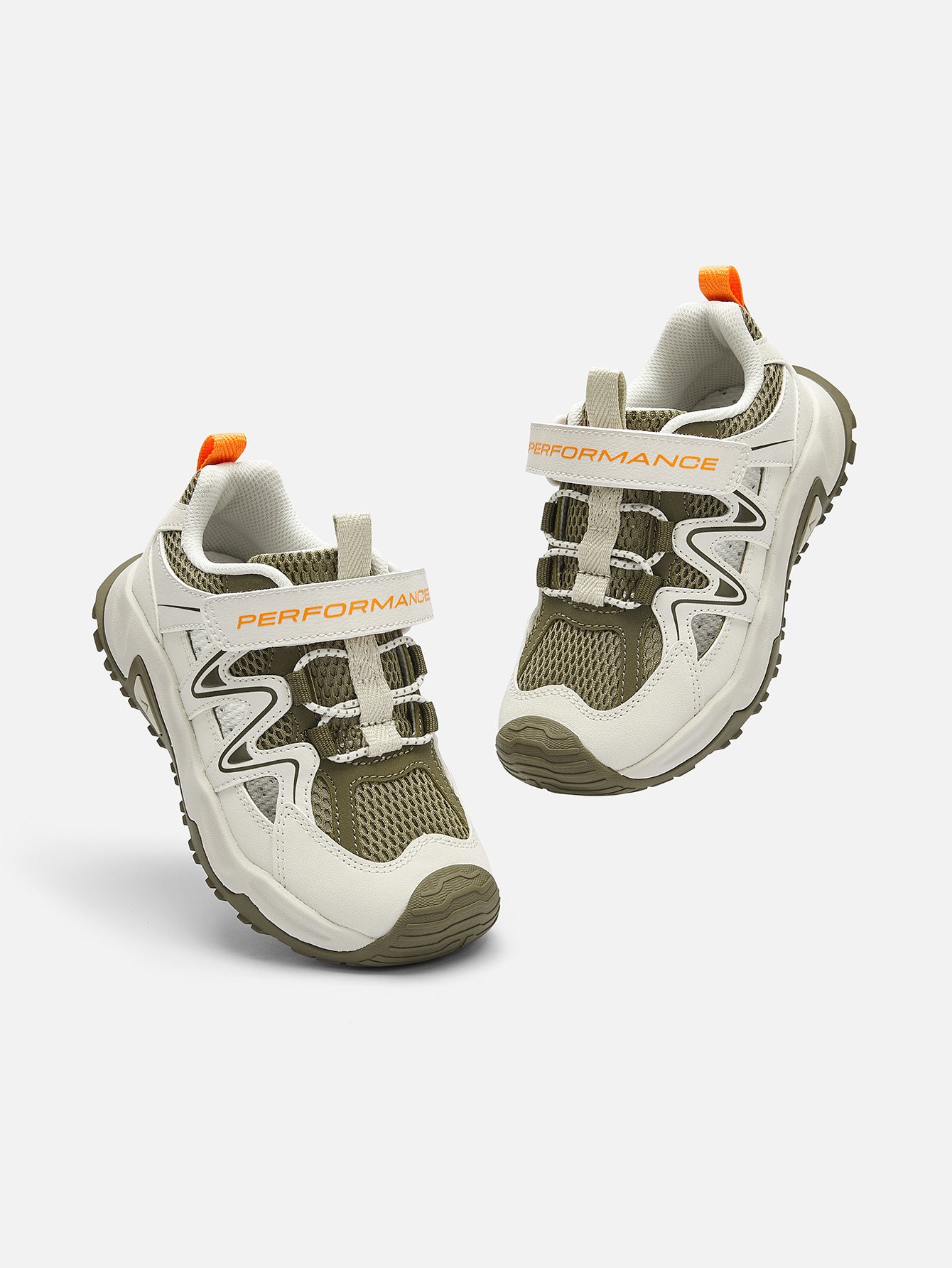 Balabala Kids Outdoor Sneakers Green Coffee