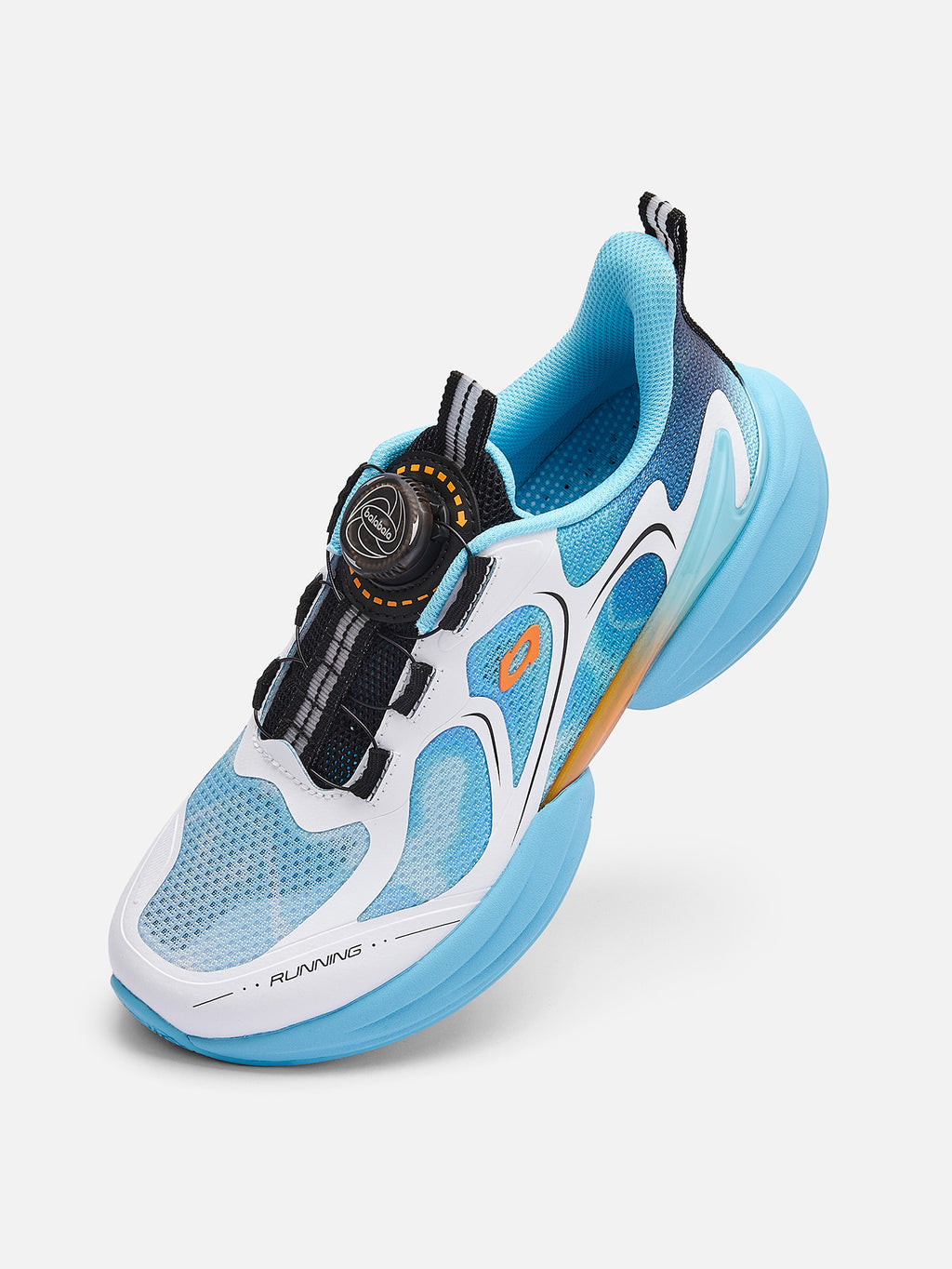 Balabala Kids Running Sneakers White Gray,Blue
