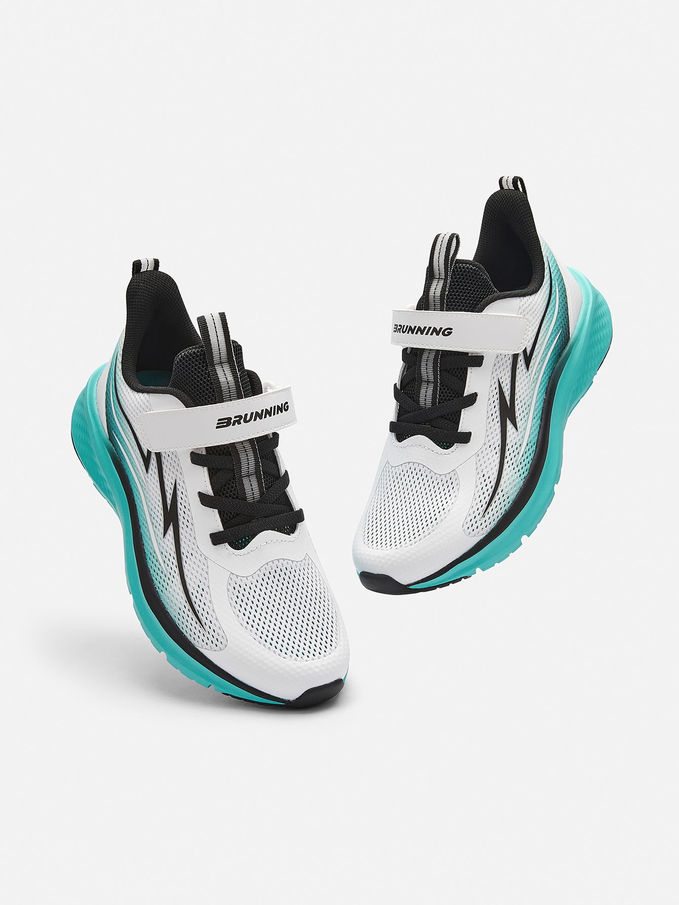 Balabala Kids Running Sneakers White Green