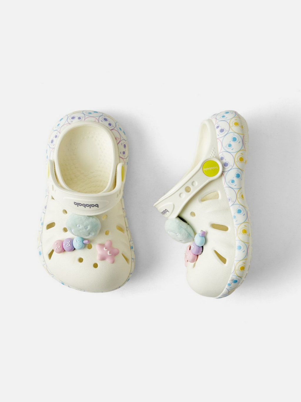 Balabala Girls Cartoon Clogs Yellow