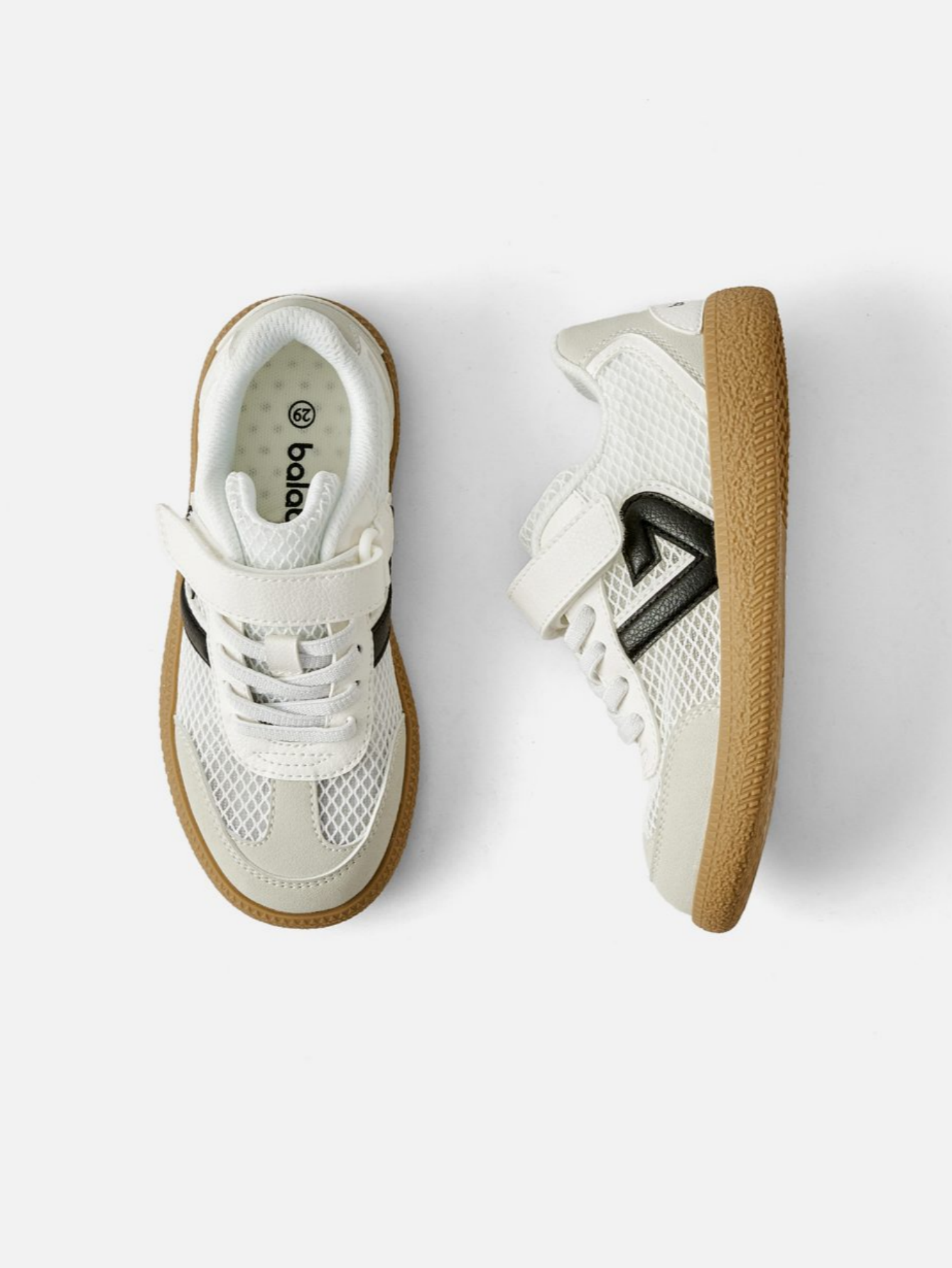 Balabala Retro Sneakers White Black