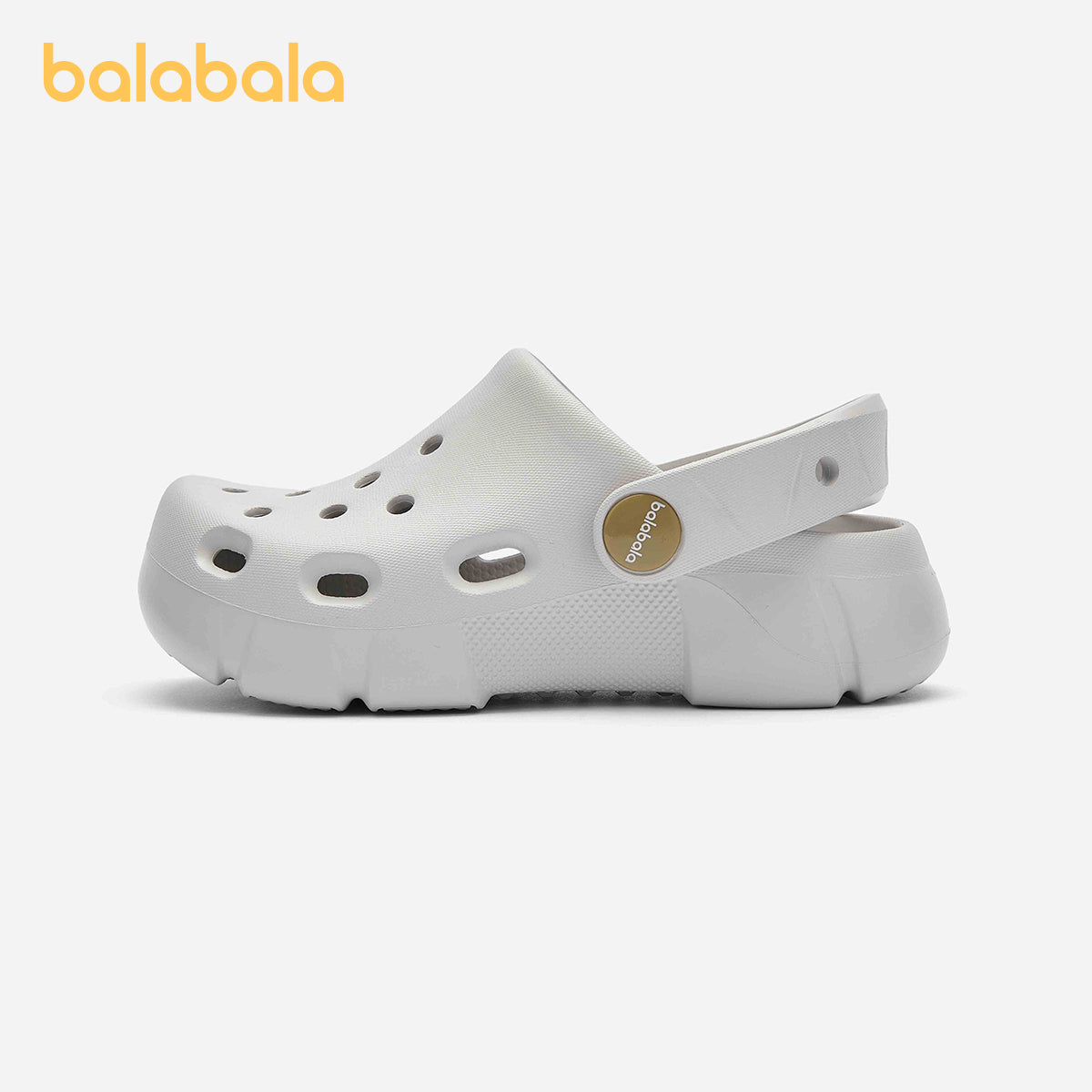 Balabala Kids Cartoon Clogs White