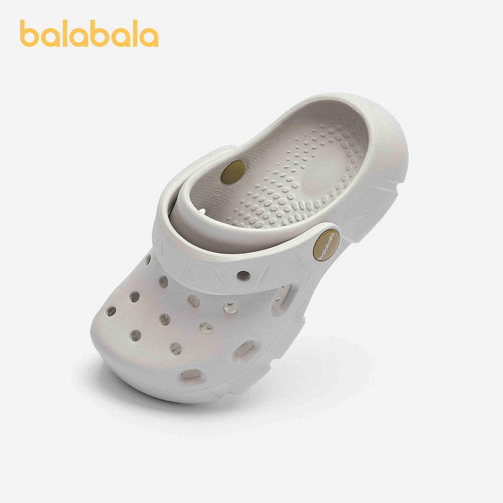 Balabala Kids Cartoon Clogs White