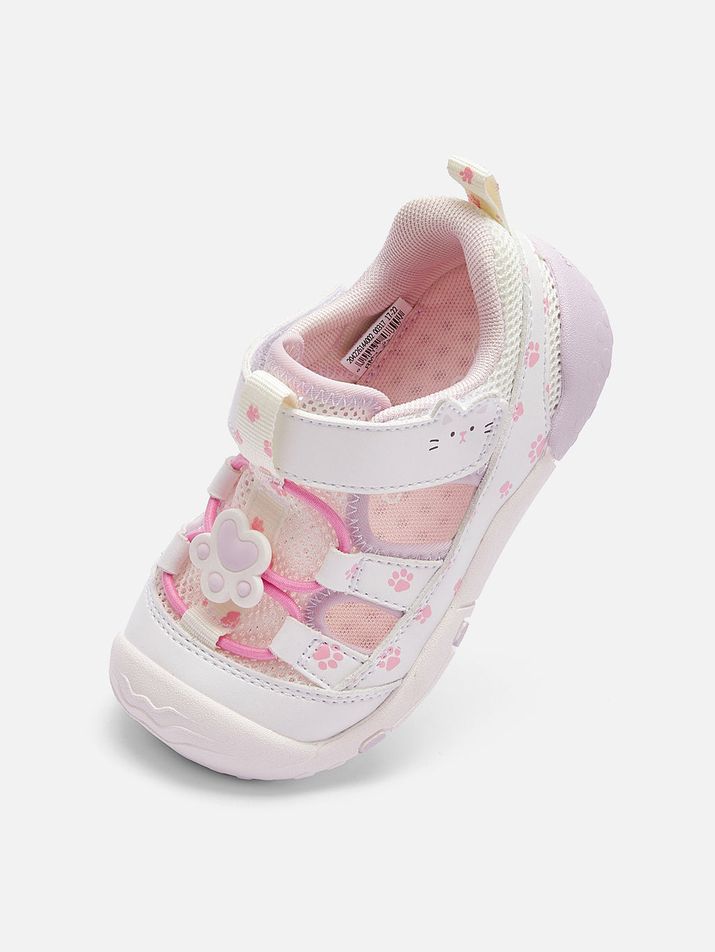 Balabala Butterfly Sandals White Purple