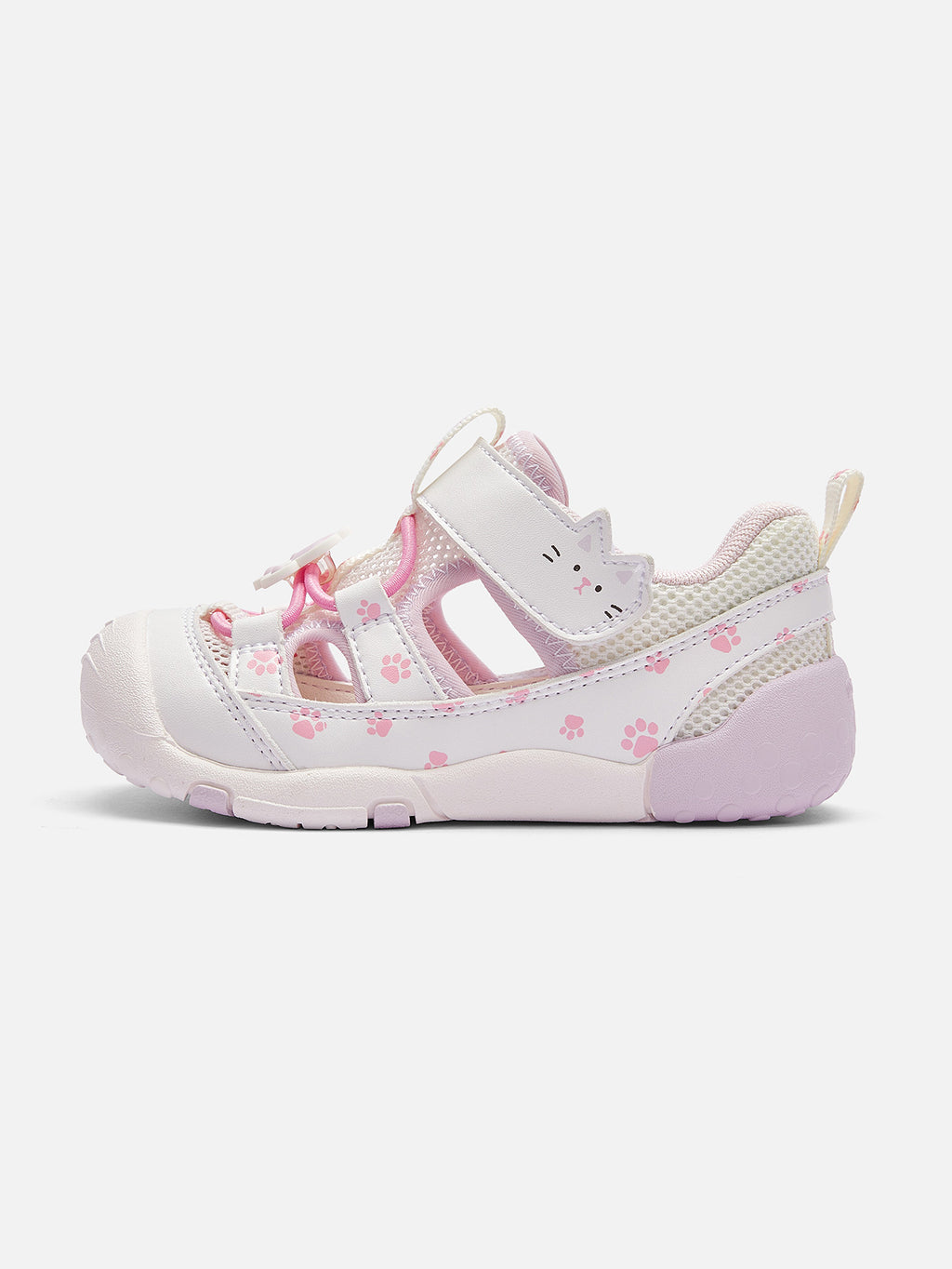 Balabala Butterfly Sandals White Purple