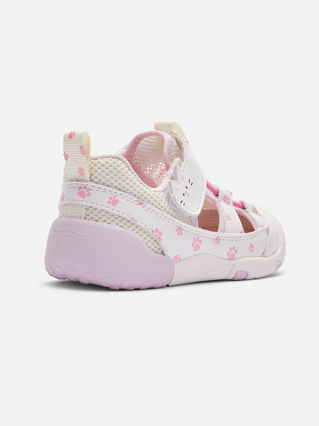 Balabala Butterfly Sandals White Purple