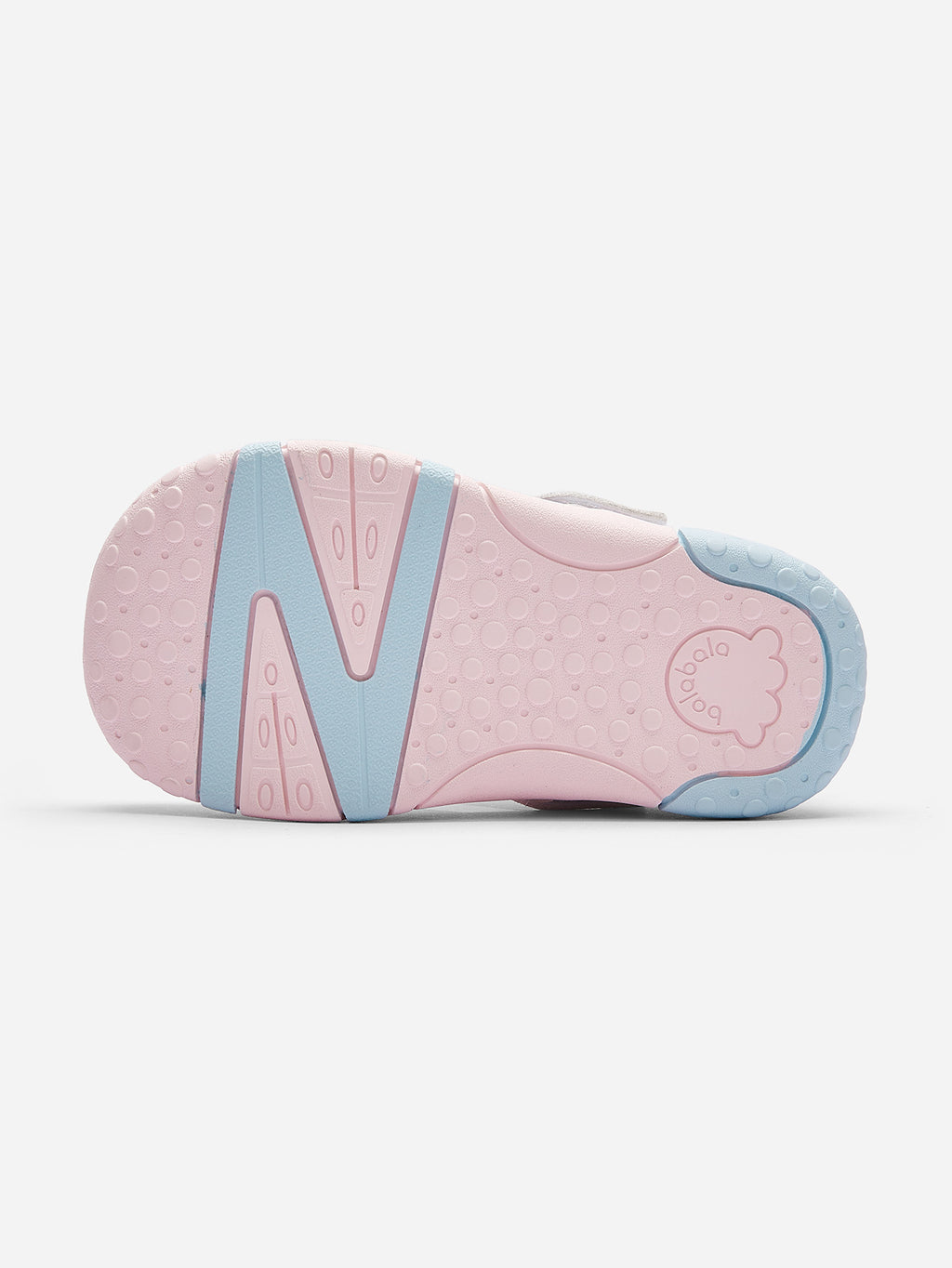 Balabala Unicorn Print Sandals White Gray