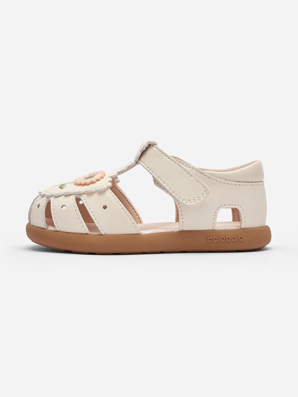 Balabala Floral Sandals Off-white