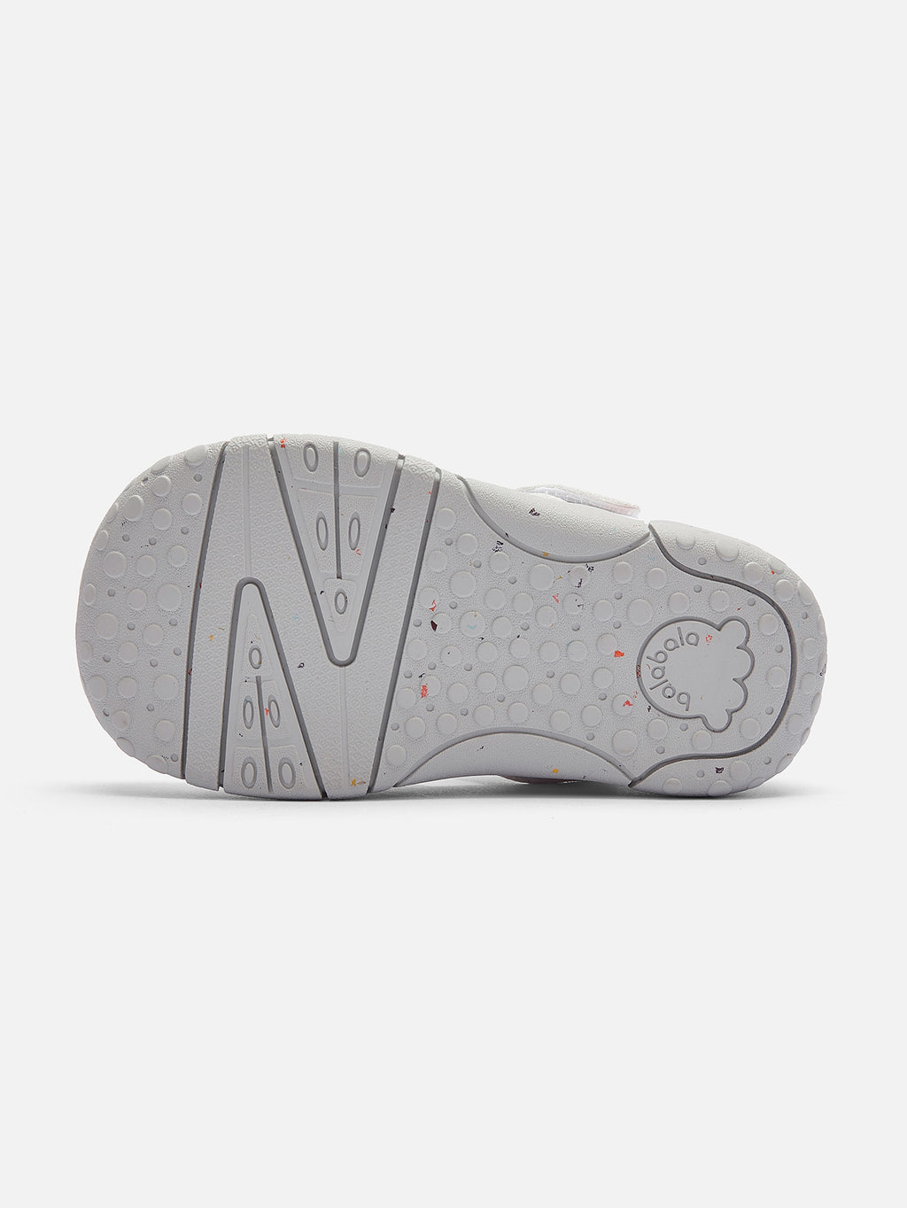 Balabala Star Print Sandals White Gray
