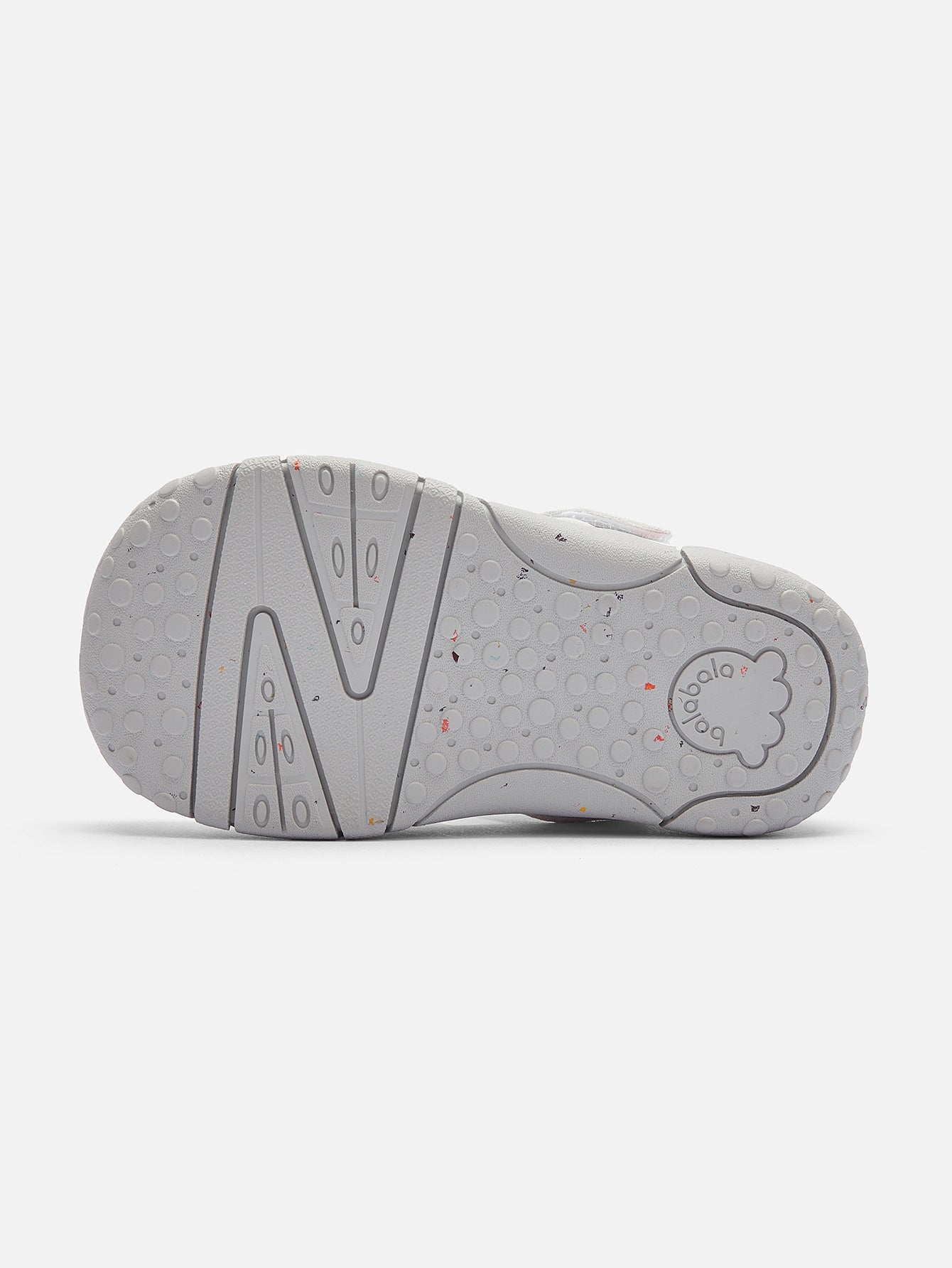 Balabala Star Print Sandals White Gray