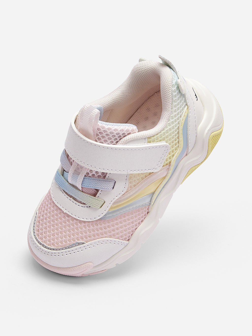 Balabala Pastel Chunky Sneakers White Gray