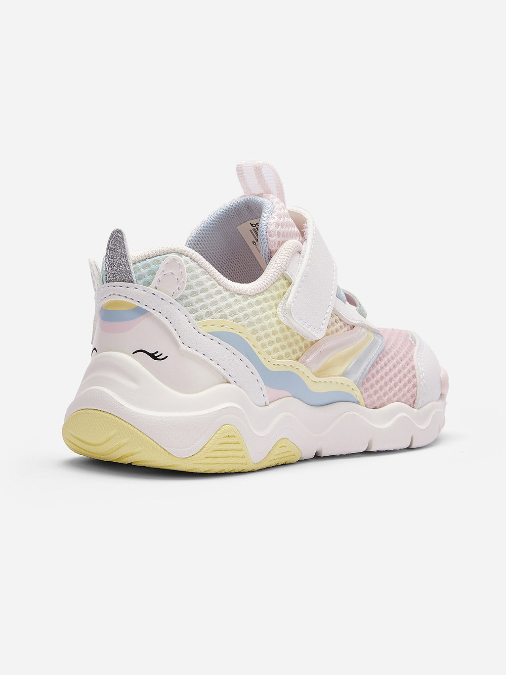 Balabala Pastel Chunky Sneakers White Gray