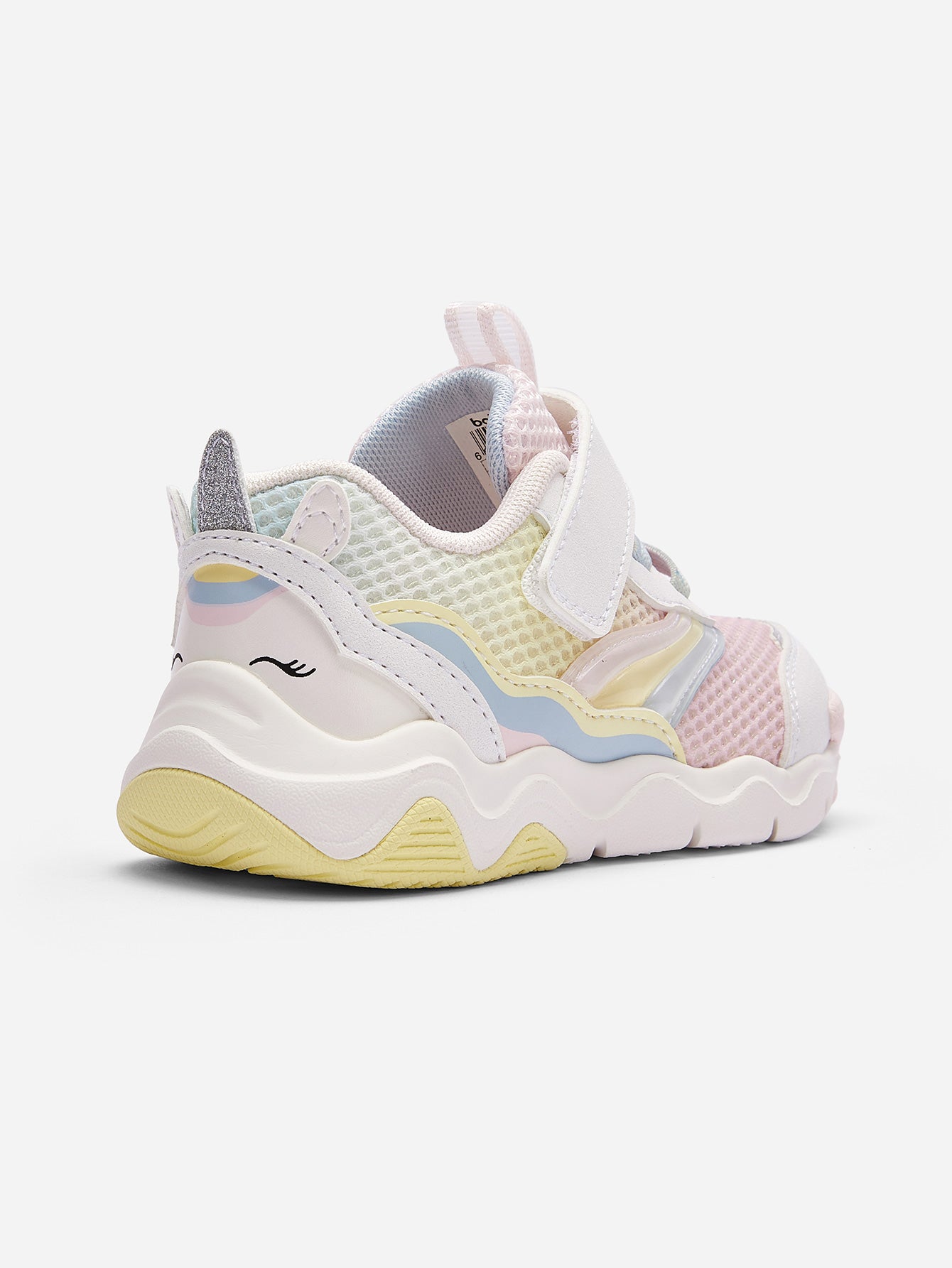Balabala Pastel Chunky Sneakers White Gray