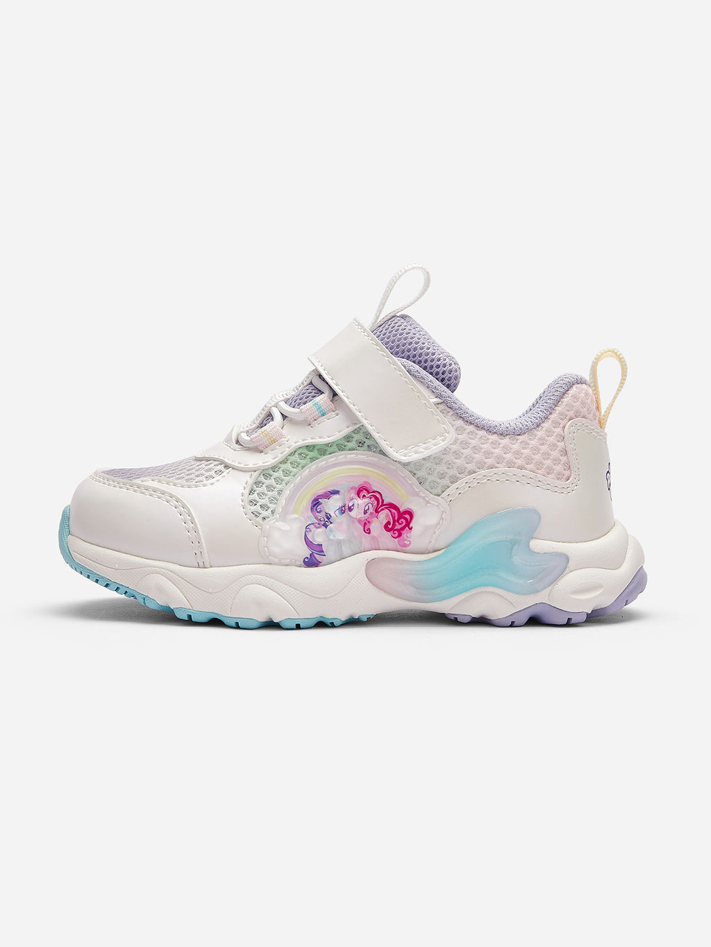 Balabala Girls Pony Sneakers White Gray