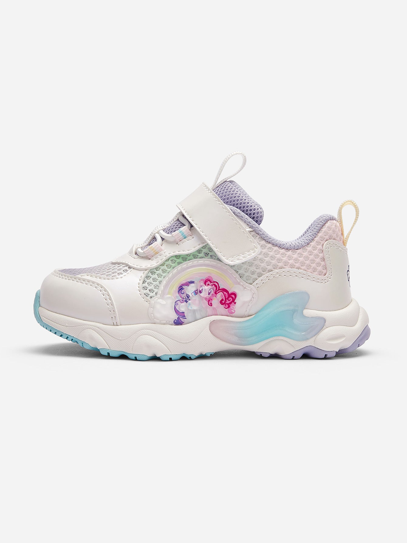 Balabala Girls Pony Sneakers White Gray