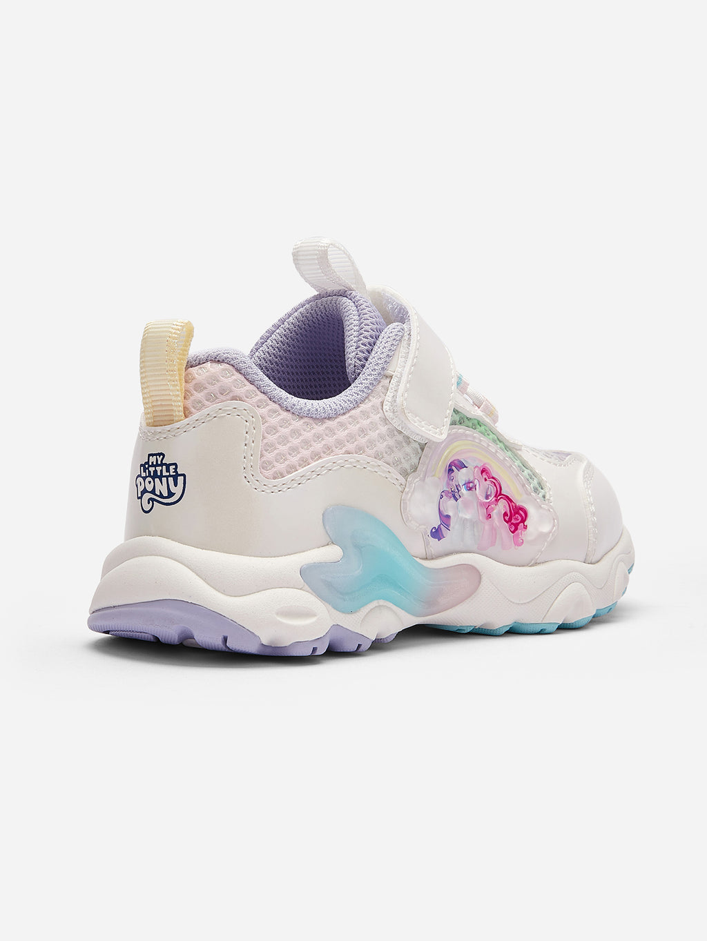 Balabala Girls Pony Sneakers White Gray