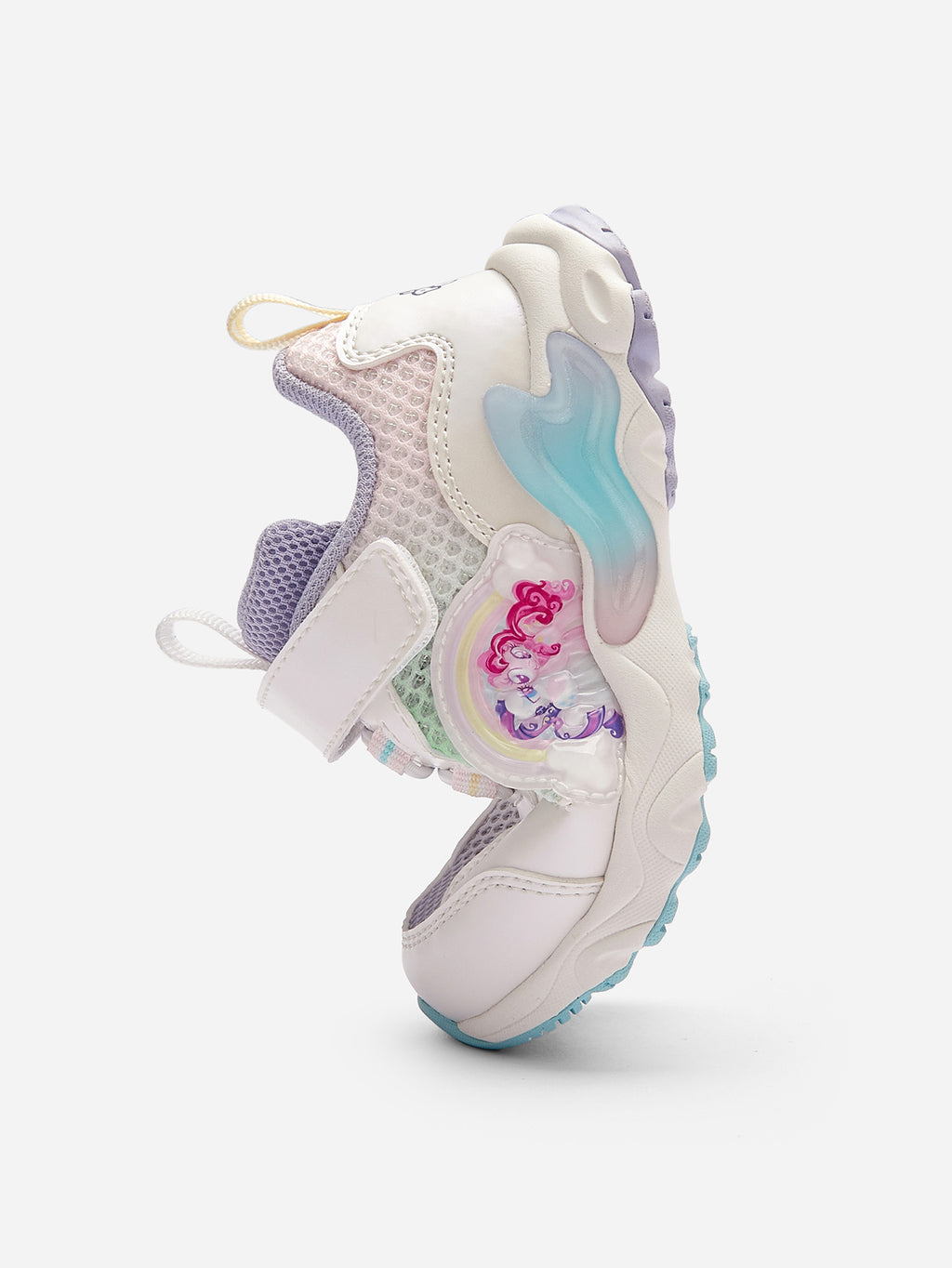 Balabala Girls Pony Sneakers White Gray