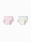 Balabala Girls Underwear 2 Pack White Red