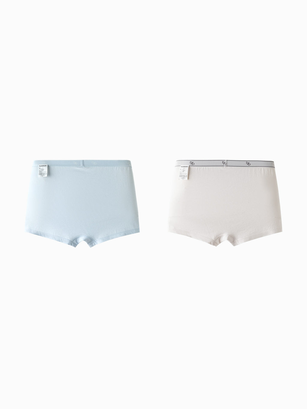 Balabala Boys Underwear Briefs 2 Pack Gray Blue