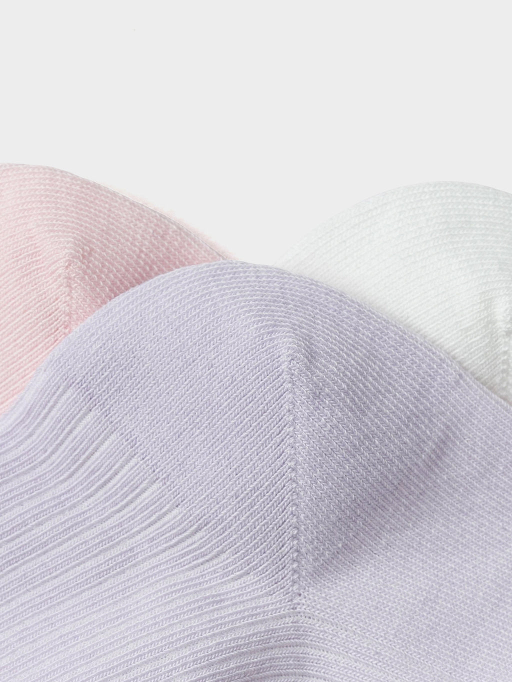 Balabala Crew Socks 3 Pack Pastel Multi Color