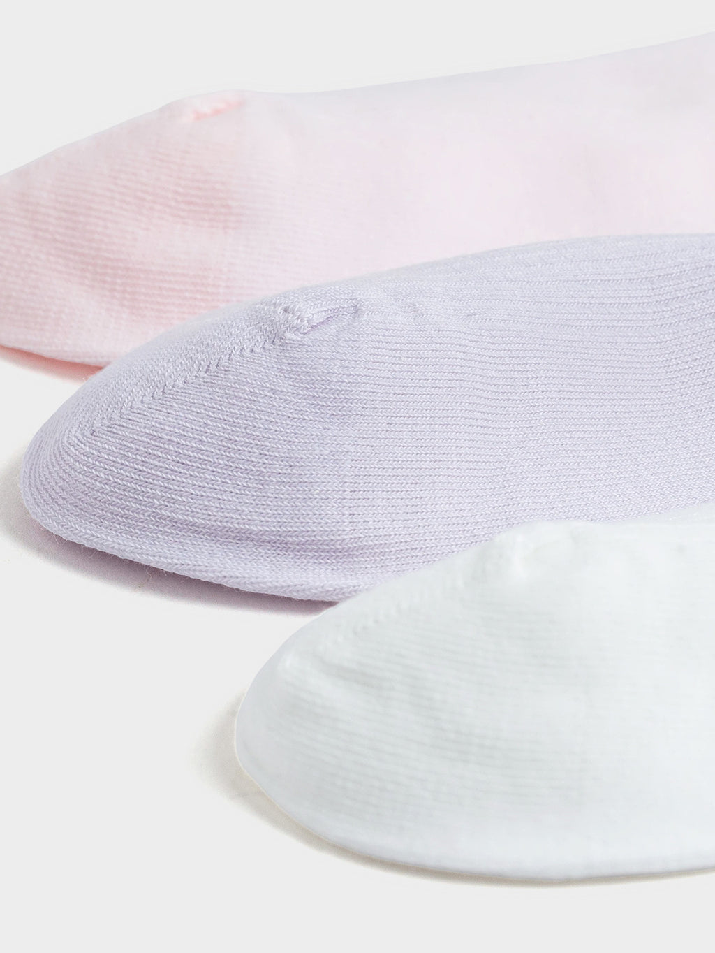 Balabala Crew Socks 3 Pack Pastel Multi Color