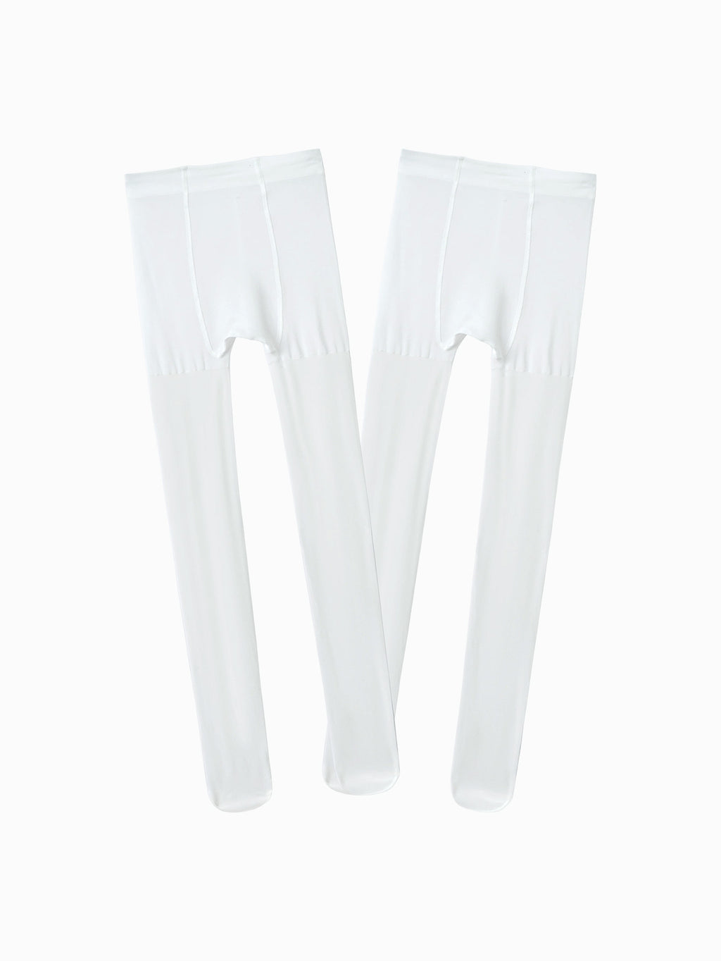 Balabala Girls Footless Tights White