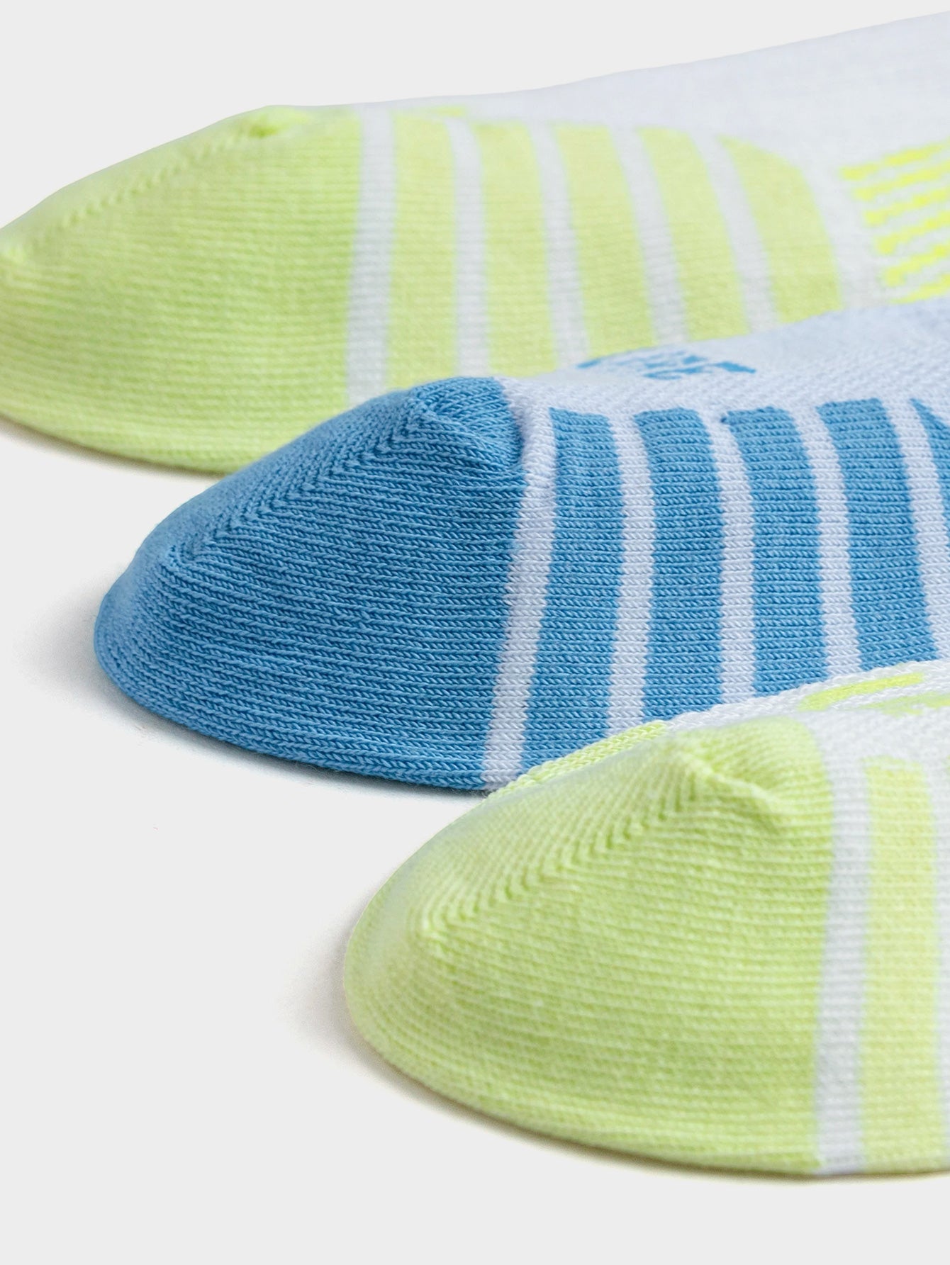 Balabala Kids Sport Crew Socks 2 Pack Blue White