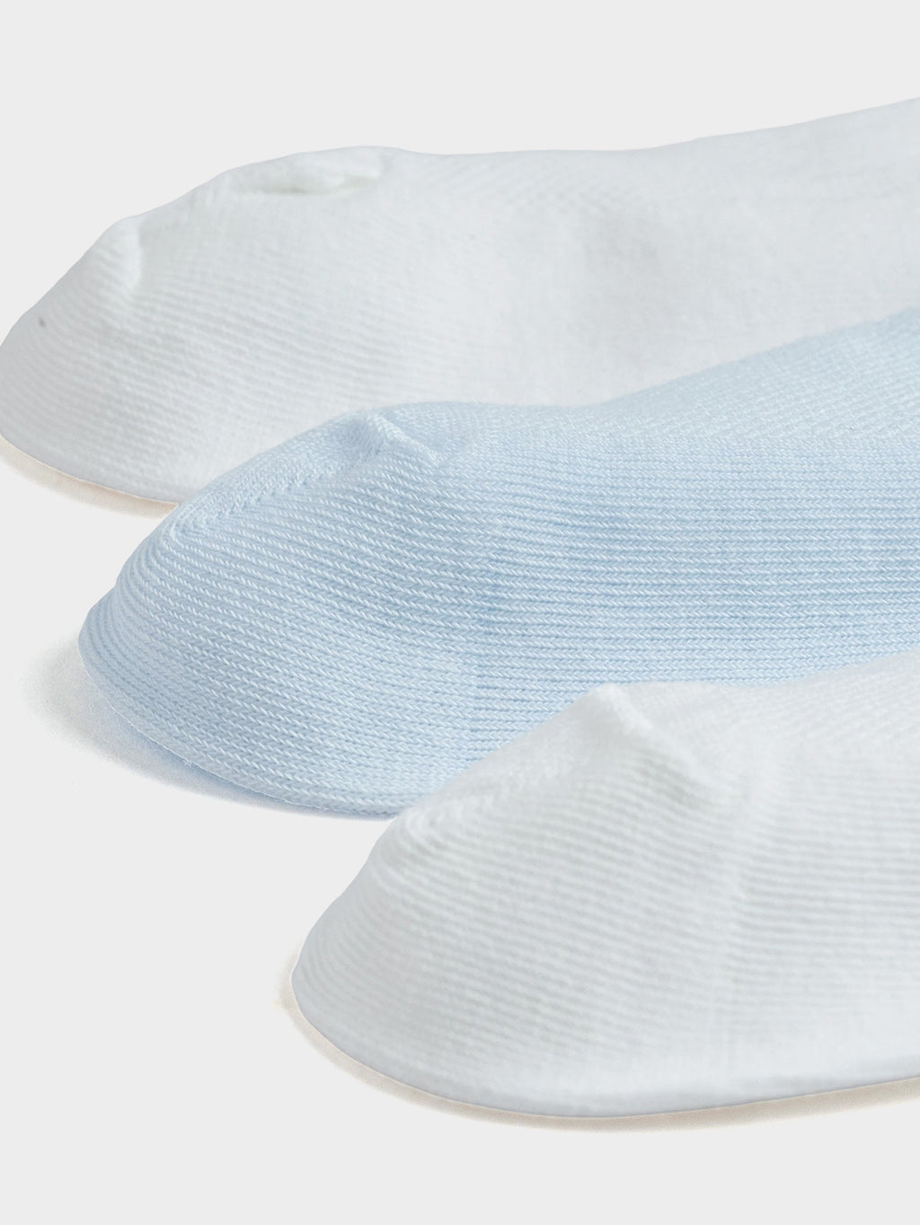 Balabala Knee High Socks 2 Pack Blue White